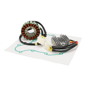 2017-2023 Bajaj Pulsar 200 RS200 BS4/BS6 NS200 Magneto Coil Stator Voltage Regulator Gasket Assy JL402003 Generic