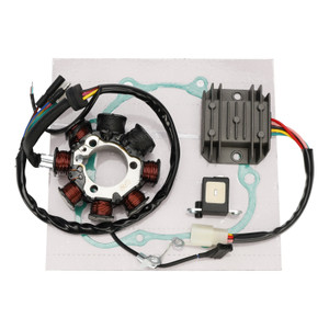 1994-2016 Honda NX200 XL200 CTX200 XR200R Magneto Coil Stator Voltage Regulator Gasket Assy 31600-KBB-901 Generic