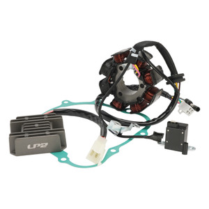 1994-2016 Honda NX200 XL200 CTX200 XR200R Magneto Coil Stator Voltage Regulator Gasket Assy 31600-KBB-901 Generic