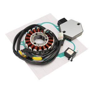 2005-2009 Honda XR230/XR230 Motard CRF230L CRF230M Magneto Coil Stator Voltage Regulator Gasket Assy 31600-HN5-M40 Generic