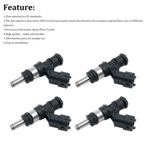 Bosch Cummins 4pcs Fuel Injector 0444043016 ISX2888173 0280158714 0280158701Generic