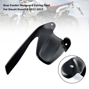 2022-2023 Ducati Desert X Rear Fender Mudguard Fairing Cowl Black Generic