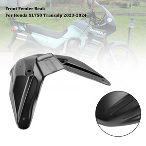 2023-2024 Honda XL750 Transalp Front Fender Beak Nose Extension Cover Spoilers Black Generic