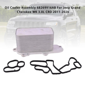 2011-2020 Jeep Grand Cherokee WK 3.0L CRD Oil Cooler Assembly 68269916AB Generic