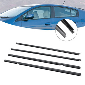 2010-2014 Honda Insight 4PCS Outside Window Moulding Weatherstrip 72950-TM8-013 Generic