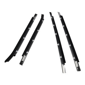 2000-2006 Toyota Tundra 4pcs Weatherstrip Outer Lower Window Glass Seal Kit 75720-0C010 Generic