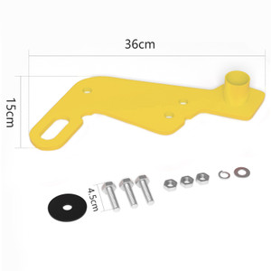 2019-2023 Suzuki Jimny Left Front Towing Hitch Trailer Hitch JB64W JB74 Yellow Generic