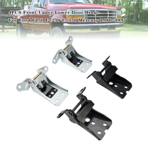 1980-1997 Ford F150 F-250 F-350 Mercury 4PCS Front Upper Lower Door Hinge 925-066 Generic