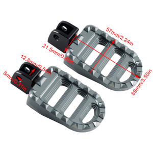 2022-2023 Classic 350 Front Footrests Foot Peg Gray Generic