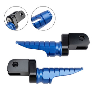 2017-2024 BMW G310R G310RR Front Footrests Foot Peg Blue Generic