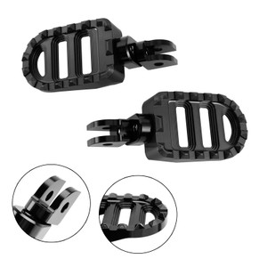 1994-2023 Yamaha XSR700 XSR900 FJR1300 YZF-R6 YZF-R1 Front Footrests Foot Peg Black Generic