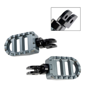 1994-2023 Yamaha XSR700 XSR900 FJR1300 YZF-R6 YZF-R1 Front Footrests Foot Peg Gray Generic