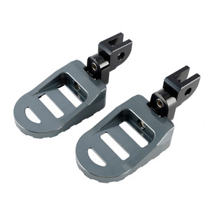 1994-2023 Yamaha XSR700 XSR900 FJR1300 YZF-R6 YZF-R1 Front Footrests Foot Peg Gray Generic