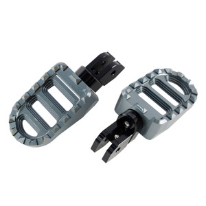 2019-2024 Moto Guzzi V85 TT/ V100 Mandello/ V7 850 Front Footrests Foot Peg Gray Generic