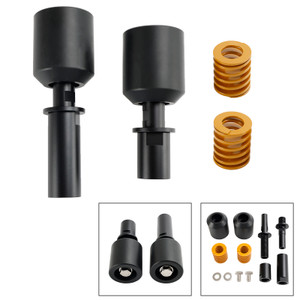 2023-2024 KAWASAKI ZX-4R ZX-4RR Frame Crash Guard Sliders Bobbins Protection Black Generic