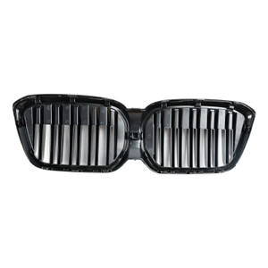 2022+ BMW IX3 G08 LCI Double Slat Front Kidney Grille Gloss Black Generic