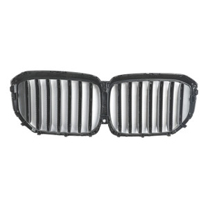 2024+ BMW G05 LCI X5 Front Bumper Grille Single Line Gloss Black Generic