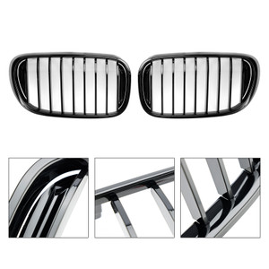 2016-2018 BMW 7-Series G11 G12 740i 750i Front Kidney Grille Gloss Black Generic