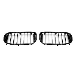 2016-2018 BMW 7-Series G11 G12 740i 750i Front Kidney Grille Gloss Black Generic