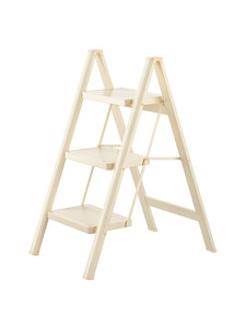 Multi functional Folding Ladder Large Cleaning White