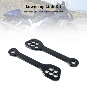 1999-2024 Suzuki Hayabusa GSX1300R Suspension Lowering Adjust Links Kit Black Generic