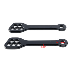 1999-2024 Suzuki Hayabusa GSX1300R Suspension Lowering Adjust Links Kit Black Generic