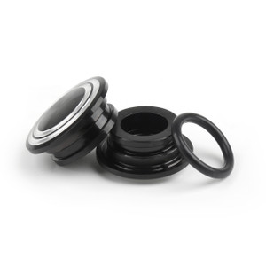 Motorcycle Frame Hole Caps Frame Cap Set BMW R1200 R NINE T (2014-2016), Black