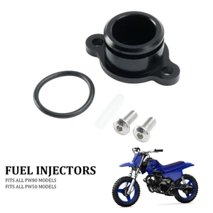 YAMAHA PW50 PW80 ALL Oil Injection Pump Delete Block Off Plug Black Generic