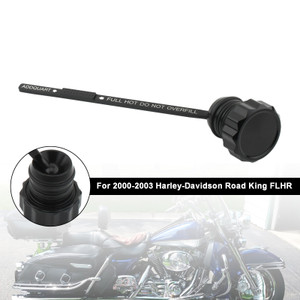 2000-2006 Touring Road King Electra Glide Oil Dipstick Tank Cap Plug 0710-0121 Black Generic