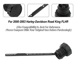 2000-2006 Touring Road King Electra Glide Oil Dipstick Tank Cap Plug 0710-0121 Black Generic