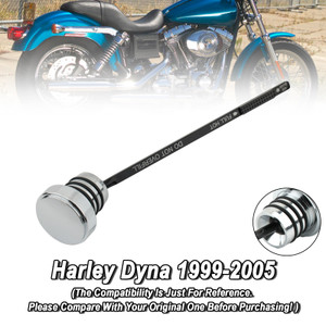1999-2005 Super Glid FXD FXDX FXDL Dyna Oil Dipstick Tank Cap Plug 0710-0150 Silver Generic