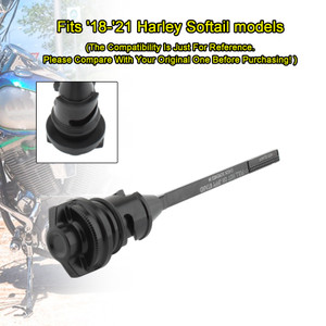 2018-2022 Harley Softail Breakout Fat Boy 114 Street Bob Oil Dipstick Tank Cap Plug Black Generic