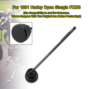 1991-1998 Harley Dyna Wide Glide FXDL Oil Dipstick Tank Cap Plug 0710-0001 Black Generic