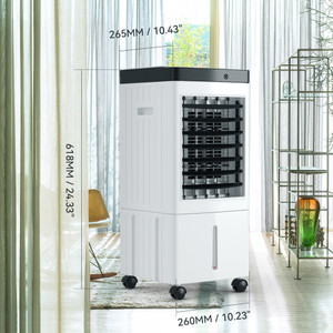 3-IN-1 Portable Evaporative Air Conditioner Cooler with Remote Control