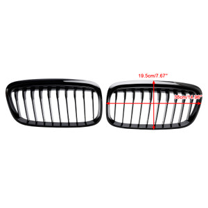2015-2018 BMW 2 Series Gran Tourer F45 F46 Gloss Black Front Grille Generic
