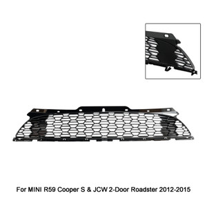 2007-2015 Mini Cooper S R55 R56 R57 R58 R59 JCW Style Front Bumper Grille Black Generic