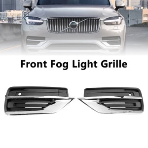 2021-2024 Volvo XC90 2 * Front Fog Light Grille Left & Right Silver 31663514 31663515 Generic
