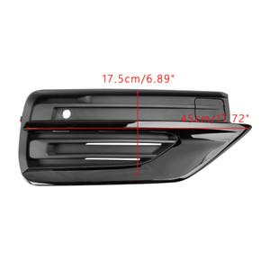 2021-2024 Volvo XC90 2 * Front Fog Light Grille Left & Right Black 31663514 31663515 Generic