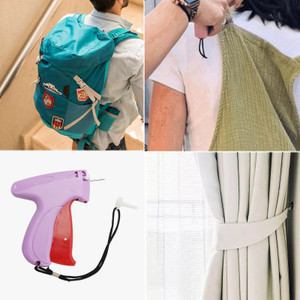 Clothes Tagging Repair Machine Quick Clothing Fixer Stitch Sewing Gun Mini Generic