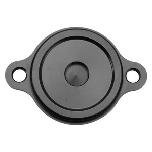 Engine Oil Filter Cover Black For Honda Super Cub C125 Hunter Cub CT110 CT125