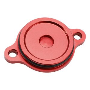 Engine Oil Filter Cap Red For Honda Super Cub 50/110/Pro Cross Cub 50/110