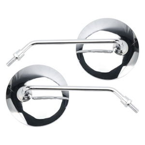 1965-1969 Honda S90 Rearview Mirrors Left and Right M8x1.25 88120-028-600 88110-028-600 Chrome Generic