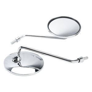 1965-1969 Honda S90 Rearview Mirrors Left and Right M8x1.25 88120-028-600 88110-028-600 Chrome Generic