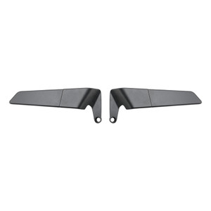 2016-2024 Yamaha MT-07 09 10 Motorcycle Wind Wing Adjustable Swivel Mirror Black White Generic