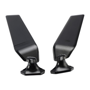 CNC Aluminum Adjustable Swivel Winglet Mirror For Kawasaki Ninja 400 650 2018-2024