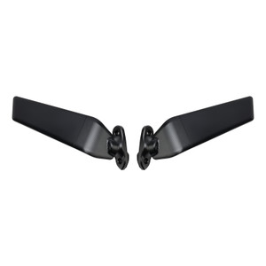 2019-2023 Yamaha YZF-R25 CNC Aluminum Adjustable Swivel Winglet Mirror White Generic