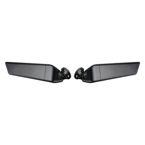 2009-2018 BMW S1000RR CNC Aluminum Adjustable Swivel Winglet Mirror White Generic
