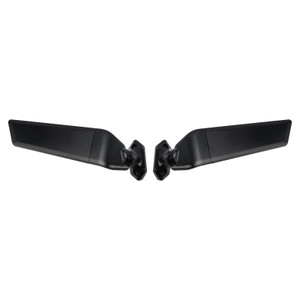 2023-2024 Kawasaki ZX-4RR (SE) CNC Aluminum Adjustable Swivel Winglet Mirror White Generic