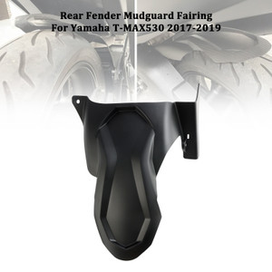 2017-2019 Yamaha T-MAX530 Rear Fender Mudguard Fairing Black Generic