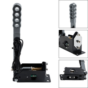 14Bit PC USB Sim Racing Handbrake for G25/G27/G29/T300/T500 For Asseto Silver